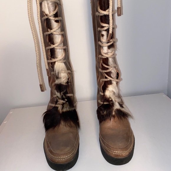 Brown leather juicy couture boots - Picture 2 of 4